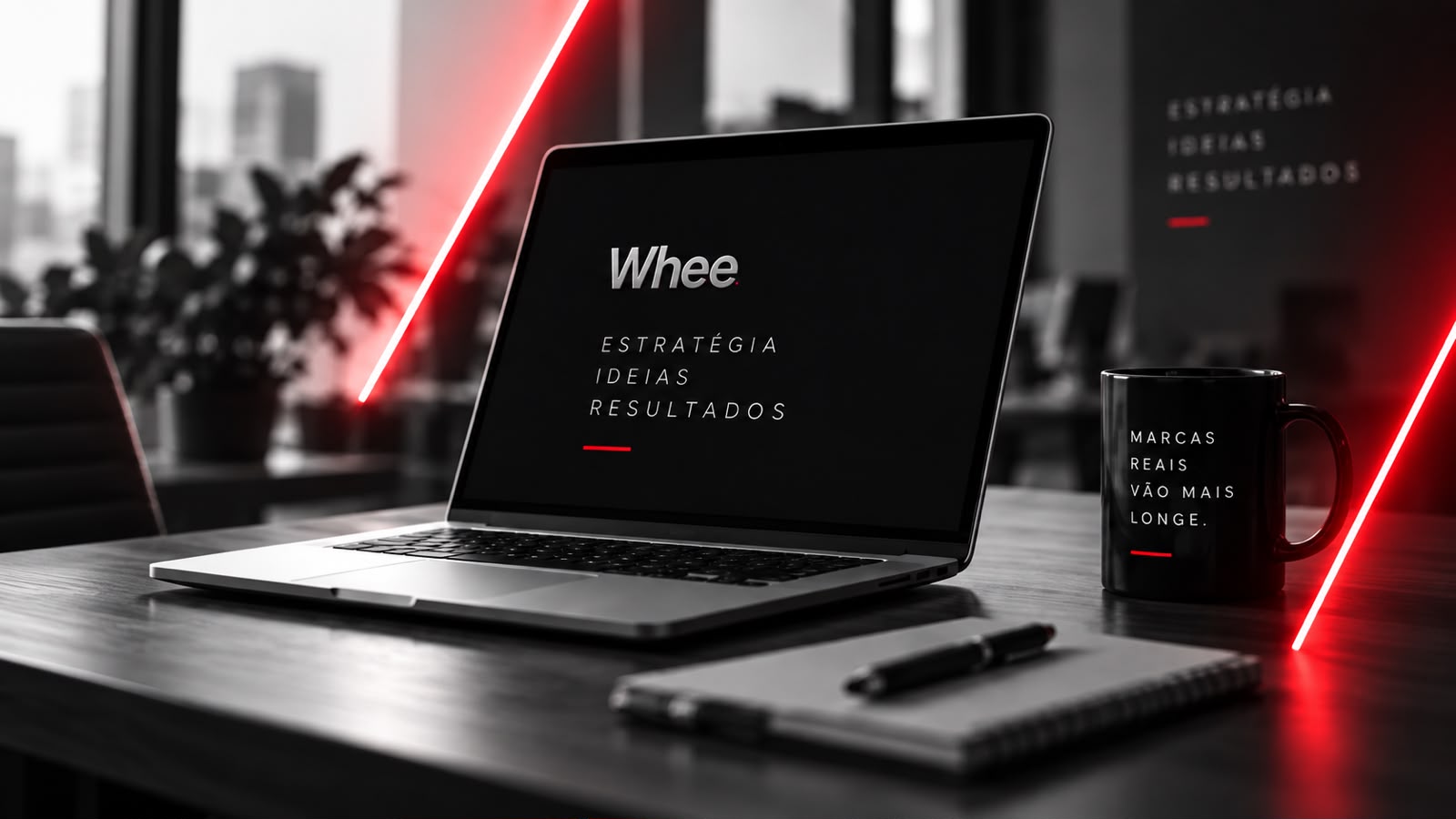Equipe criando campanha de marca